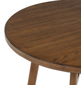 Blanche Brown 5-Piece Round Dining Set by Crown Mark at Eve Furniture