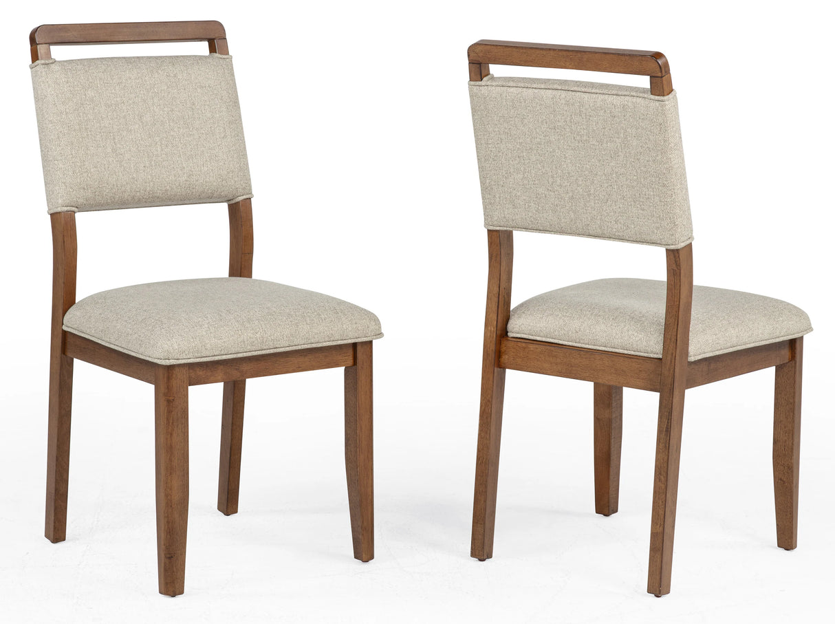 Blanche Brown 5-Piece Round Dining Set by Crown Mark at Eve Furniture