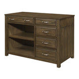 Blanche Brown Gray Credenza by Homelegance at Eve Furniture