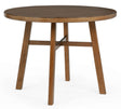 Blanche Brown Round Counter Height Table by Crown Mark at Eve Furniture