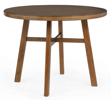 Blanche Brown Round Counter Height Table by Crown Mark at Eve Furniture