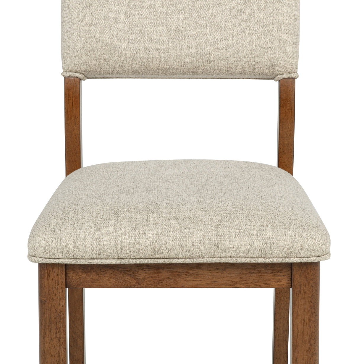 Blanche Brown/Beige Dining Side Chair, Set of 2 by Crown Mark at Eve Furniture