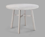 Blanche Gray Round Counter Height Dining Set by Crown Mark at Eve Furniture
