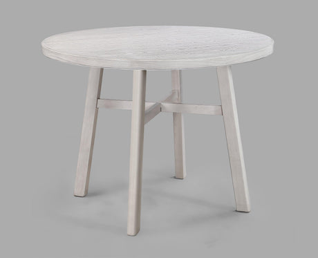 Blanche Gray Round Counter Height Dining Set by Crown Mark at Eve Furniture