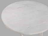 Blanche Gray Round Counter Height Dining Set by Crown Mark at Eve Furniture