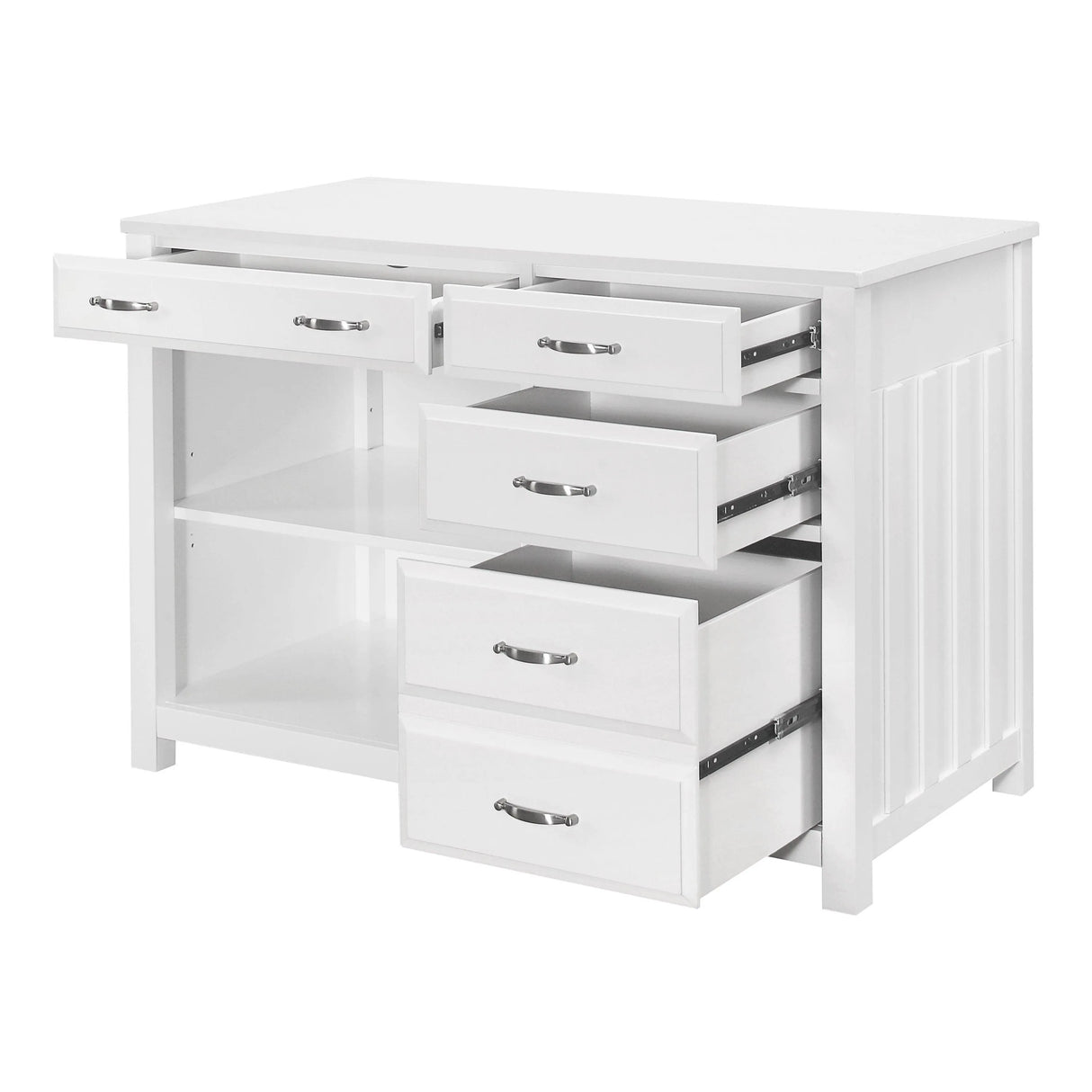 Blanche White Credenza by Homelegance at Eve Furniture
