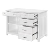 Blanche White Credenza by Homelegance at Eve Furniture