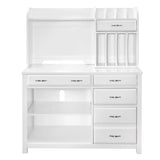 Blanche White Credenza by Homelegance at Eve Furniture