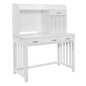 Blanche White Desk with Hutch by Homelegance at Eve Furniture
