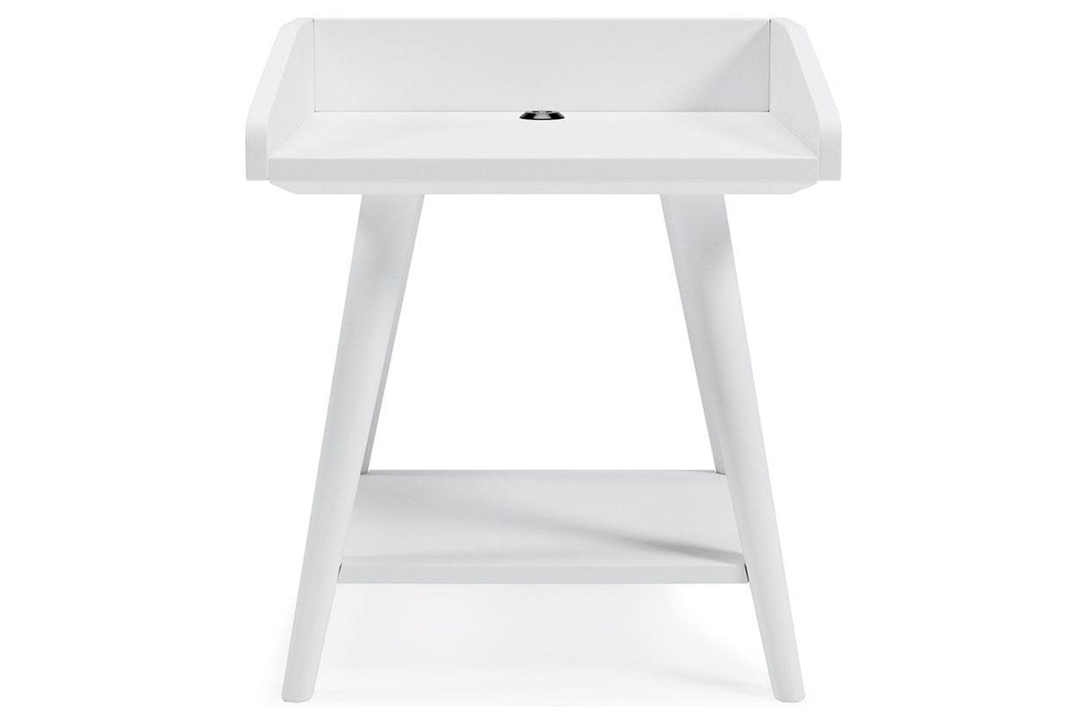 Blariden White Accent Table by Ashley at Eve Furniture