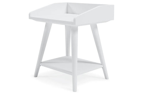 Blariden White Accent Table by Ashley at Eve Furniture