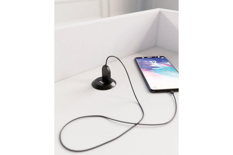 Blariden White Accent Table by Ashley at Eve Furniture