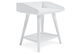 Blariden White Accent Table by Ashley at Eve Furniture