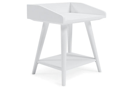 Blariden White Accent Table by Ashley at Eve Furniture