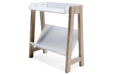 Blariden White/Tan Small Bookcase by Ashley at Eve Furniture