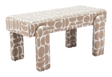 Blato Multicolor Bench by Zuomod at Eve Furniture