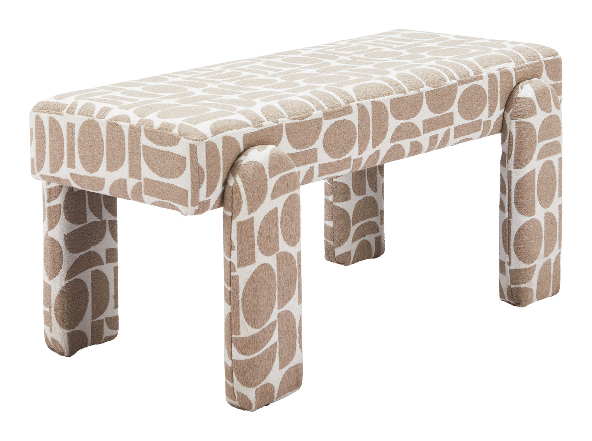 Blato Multicolor Bench by Zuomod at Eve Furniture