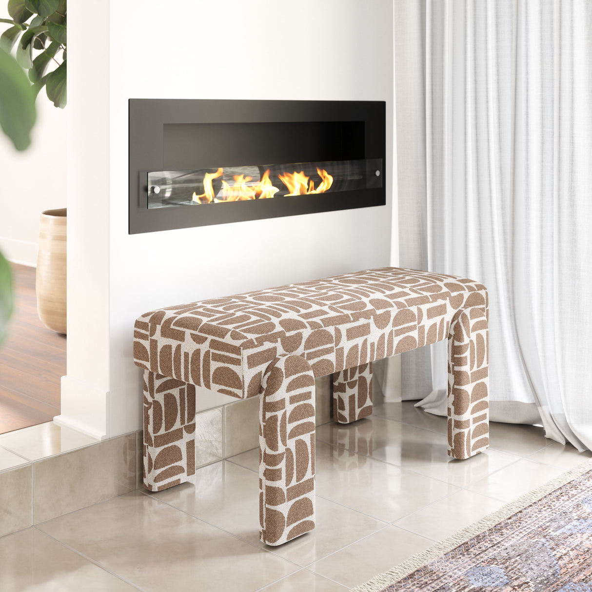 Blato Multicolor Bench by Zuomod at Eve Furniture