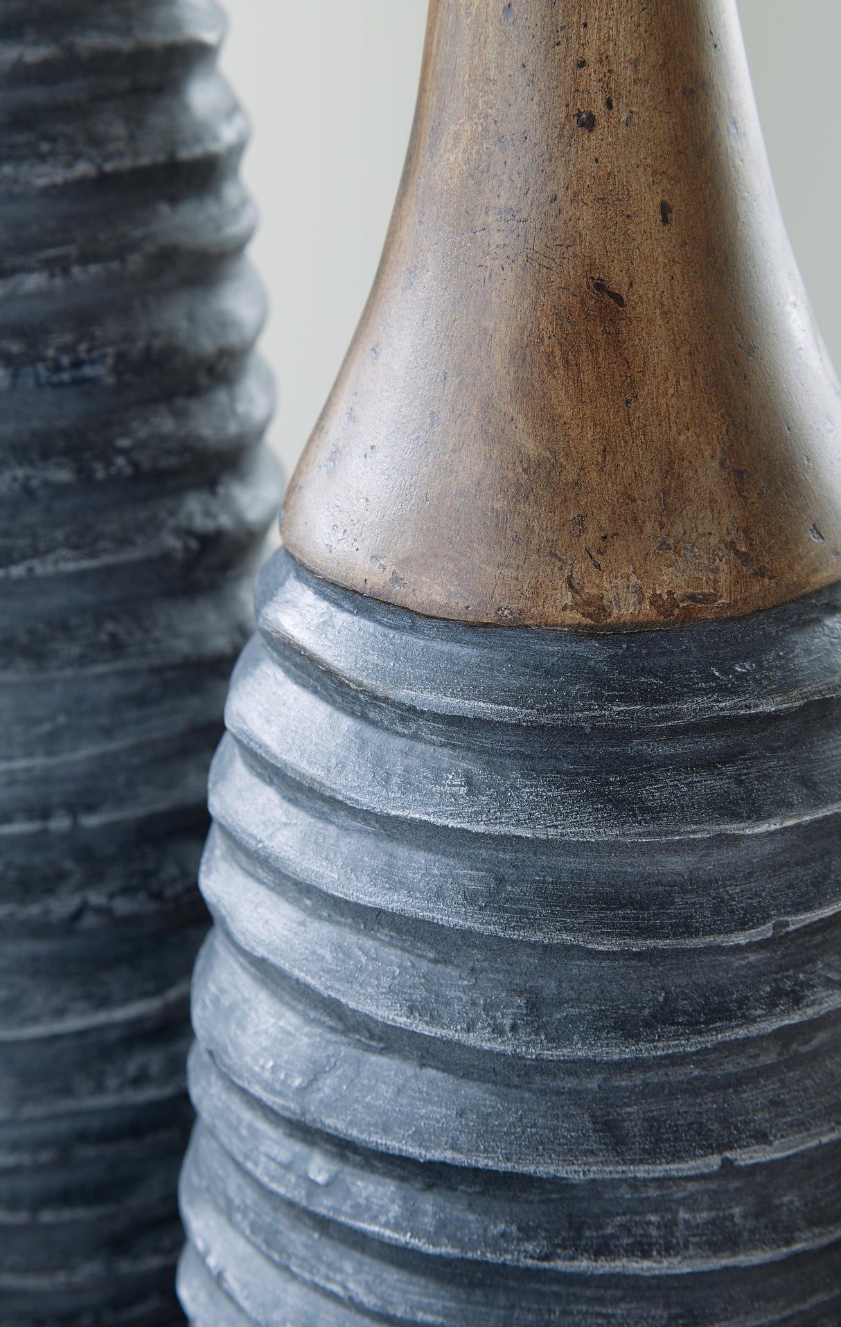 BLAYZE Antique Gray/Brown Vase by ASHLEY FURNITURE at Eve Furniture