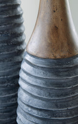 BLAYZE Antique Gray/Brown Vase by ASHLEY FURNITURE at Eve Furniture