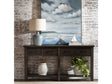Blaze Blue Earthenware Table Lamp by Crestview at Eve Furniture