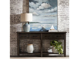 Blaze Blue Earthenware Table Lamp by Crestview at Eve Furniture
