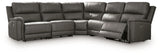 Bleckley Anchor 5-Piece Power Reclining Sectional by Ashley at Eve Furniture