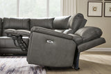Bleckley Anchor 5-Piece Power Reclining Sectional by Ashley at Eve Furniture