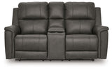Bleckley Anchor Power Reclining Sofa and Loveseat by Ashley at Eve Furniture