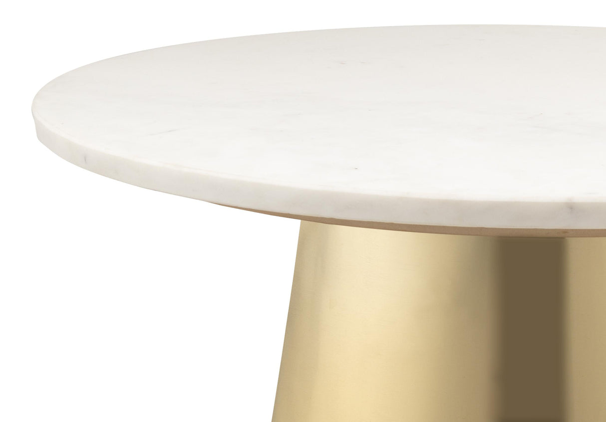 Bleeker Marble Coffee Table by TOV Furniture at Eve Furniture