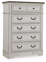 Blendon Two-tone Chest of Drawers by Ashley at Eve Furniture
