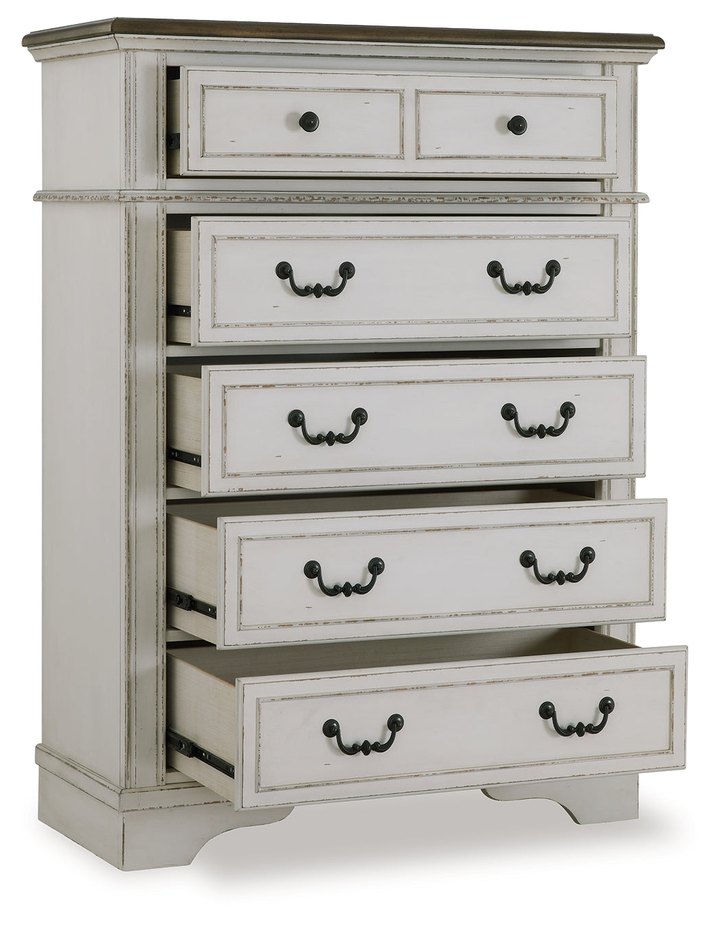 Blendon Two-tone Chest of Drawers by Ashley at Eve Furniture