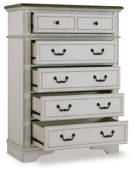 Blendon Two-tone Chest of Drawers by Ashley at Eve Furniture
