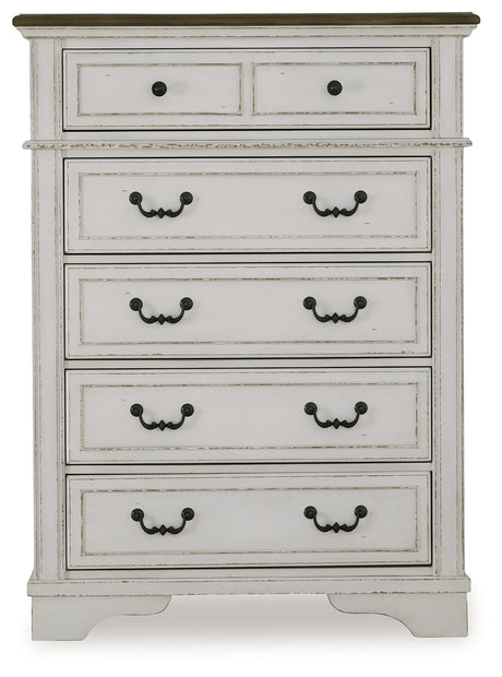 Blendon Two-tone Chest of Drawers by Ashley at Eve Furniture