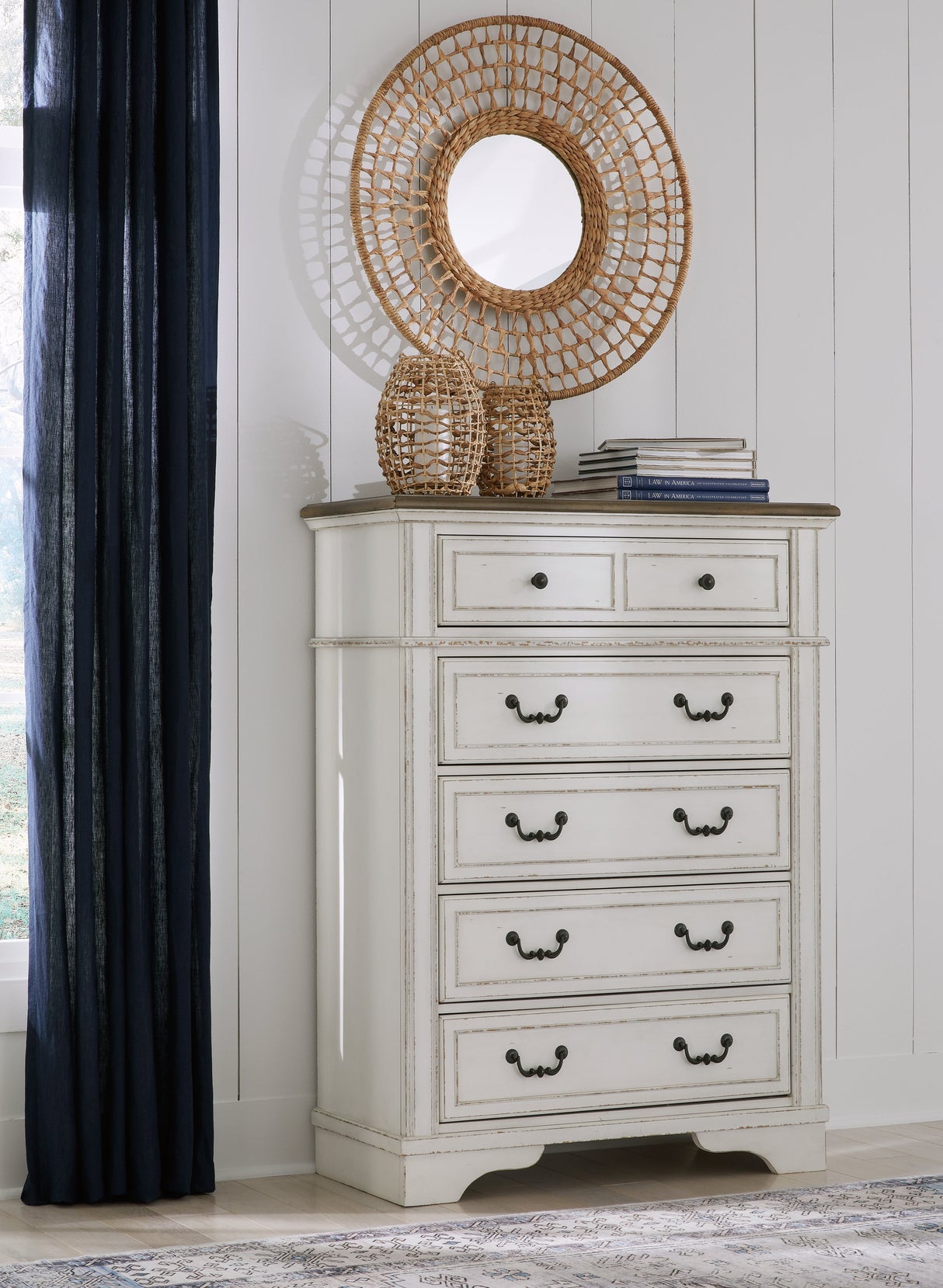 Blendon Two-tone Chest of Drawers by Ashley at Eve Furniture