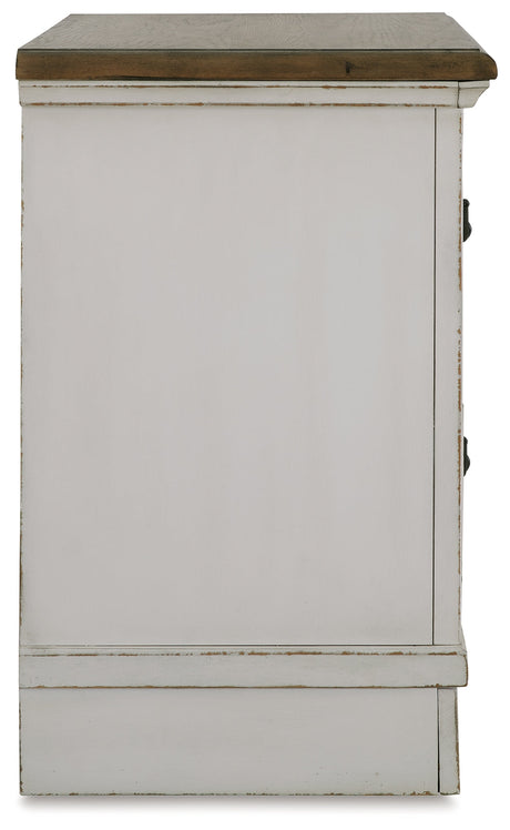 Blendon Two-tone Nightstand by Ashley at Eve Furniture