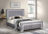 Bliss Gray Queen Bed by Happy Homes at Eve Furniture