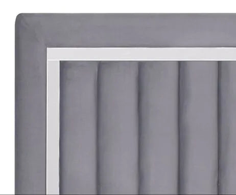 Bliss Gray Twin Bed by Happy Homes at Eve Furniture