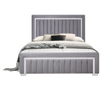 Bliss Gray Full Bed by Happy Homes at Eve Furniture