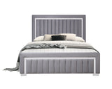 Bliss Gray Twin Bed by Happy Homes at Eve Furniture