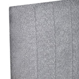 Bliss Light Gray Full Platform Bed by Happy Homes at Eve Furniture