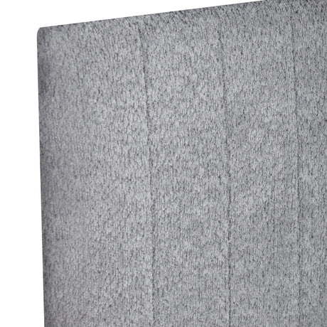Bliss Light Gray Full Platform Bed by Happy Homes at Eve Furniture