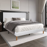 Bliss White Twin Platform Bed by Happy Homes at Eve Furniture