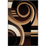 Blitar Brown/Black Area Rug by Furniture of America at Eve Furniture