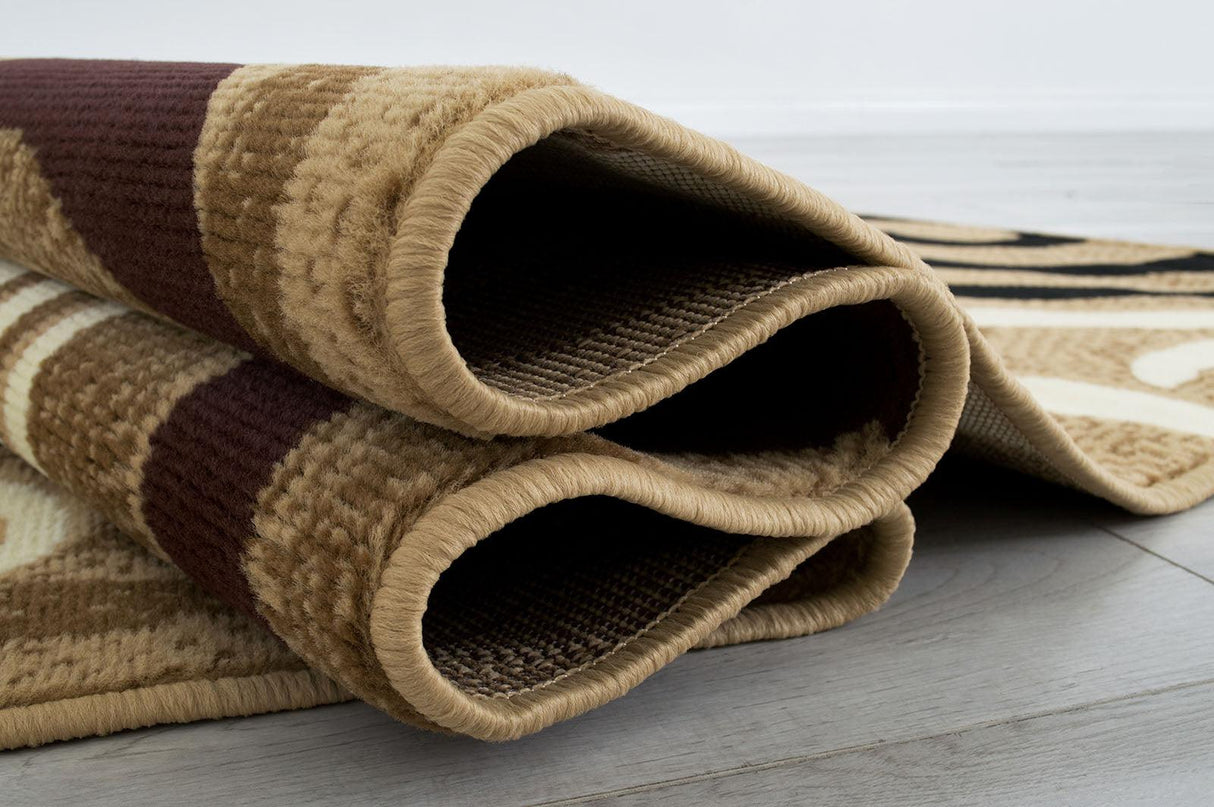 Blitar Brown Area Rug by Furniture of America at Eve Furniture