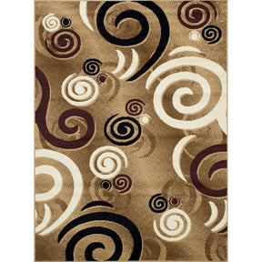 Blitar Brown Area Rug by Furniture of America at Eve Furniture