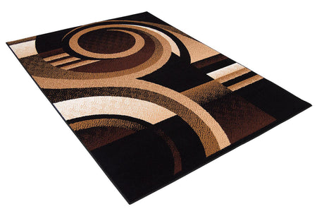 Blitar Brown/Black Area Rug by Furniture of America at Eve Furniture