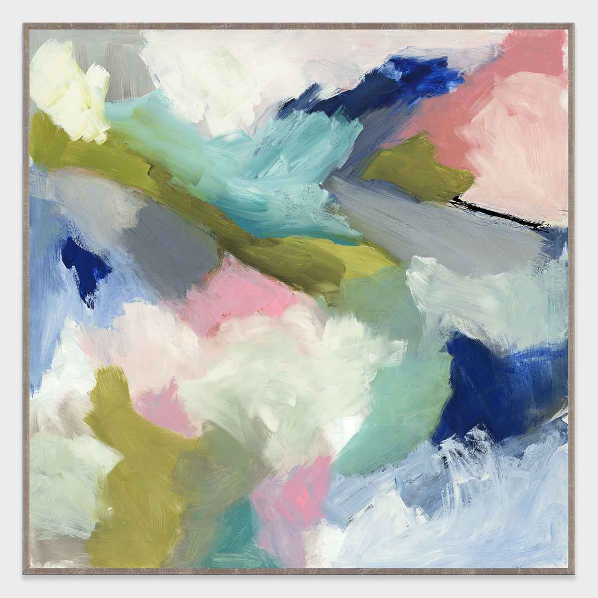 Blithe Multicolor Painting Art by Buddy Whitlock by Classic Home at Eve Furniture