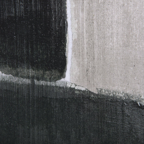Block I by Mercana Studio a Hand Embellished Textured Canvas by Mercana at Eve Furniture