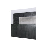Block II by Mercana Studio a Hand Embellished Textured Canvas by Mercana at Eve Furniture